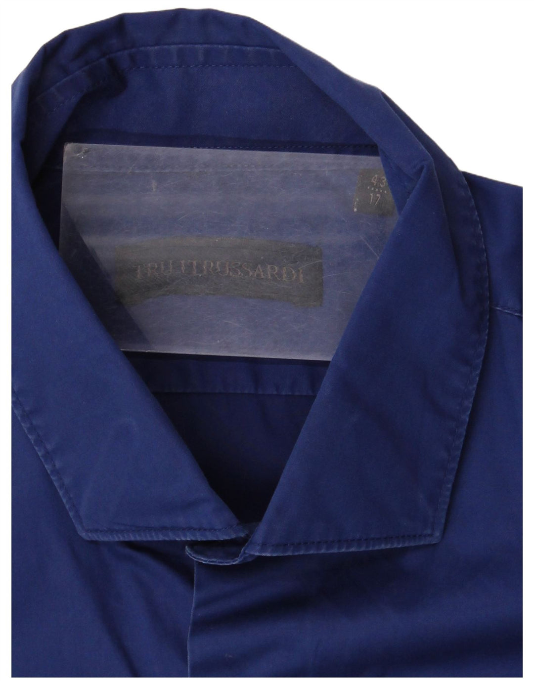 Cămașă Trussardi pentru bărbați Mărimea 43 17 XL Bumbac albastru