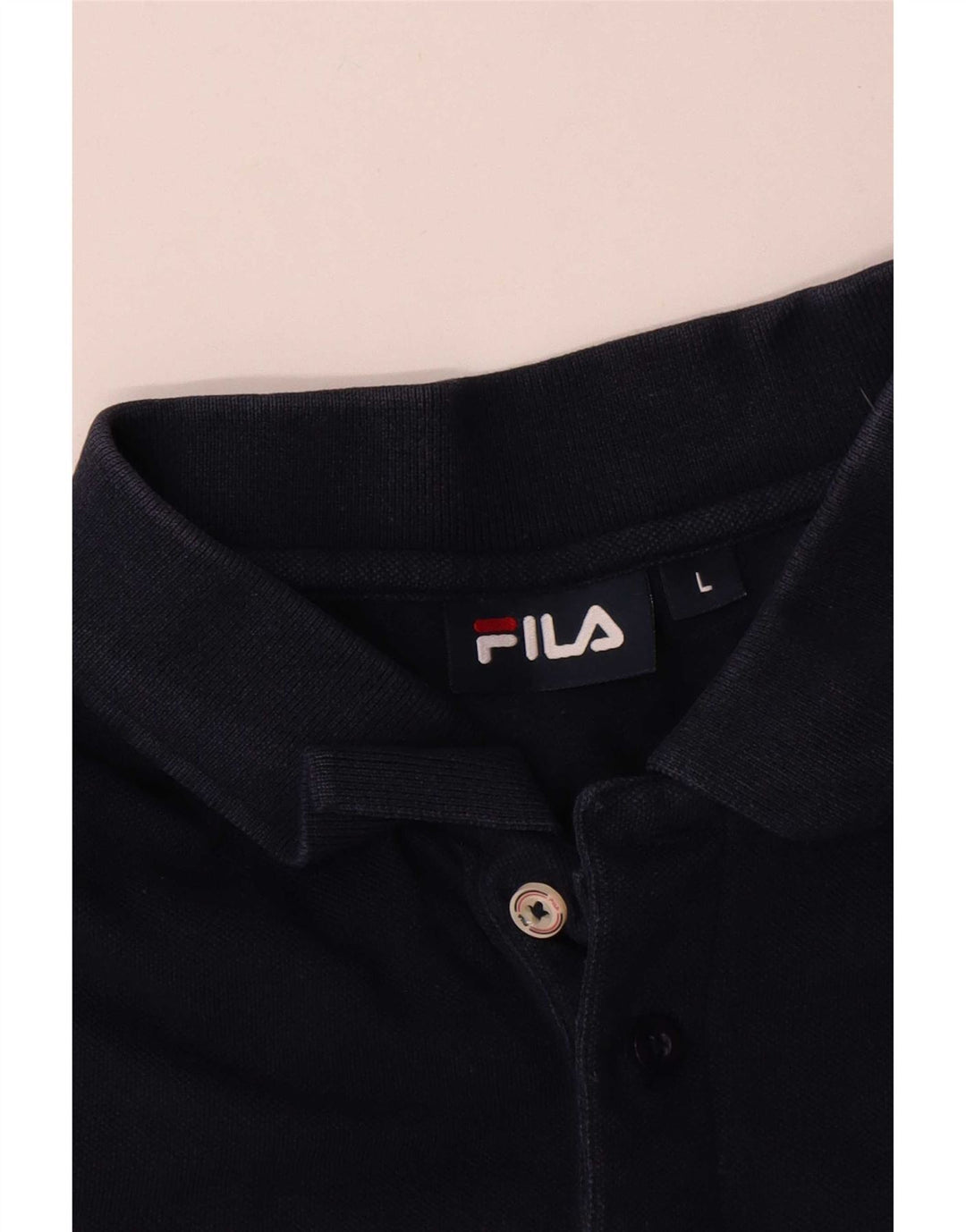 Cămașă polo Fila pentru bărbați, mare, bleumarin, bumbac