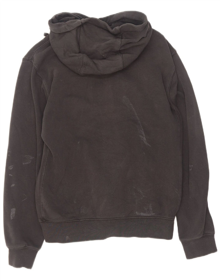 Pulover Nike pentru bărbați, cu fermoar, bumbac, negru