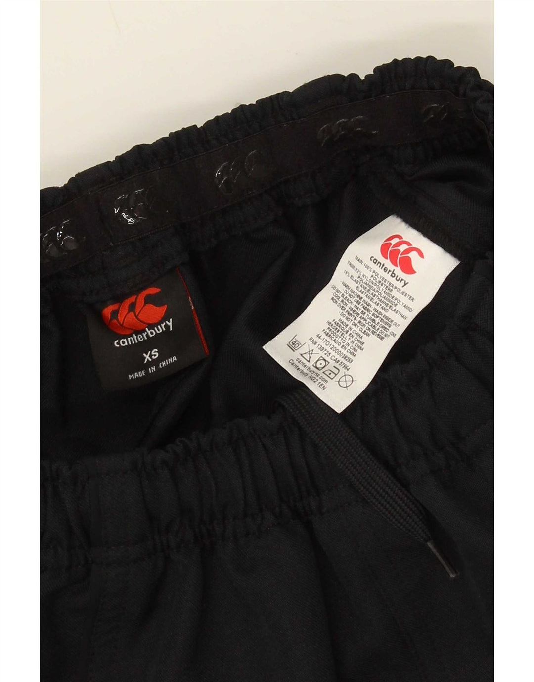 Pantaloni scurți sport pentru bărbați Canterbury Compbell College XS poliester negru