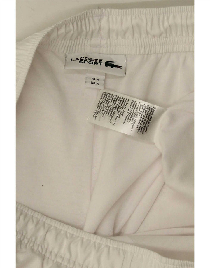 Pantaloni scurți sport pentru bărbați Lacoste Mărimea 4 Poliester alb mediu