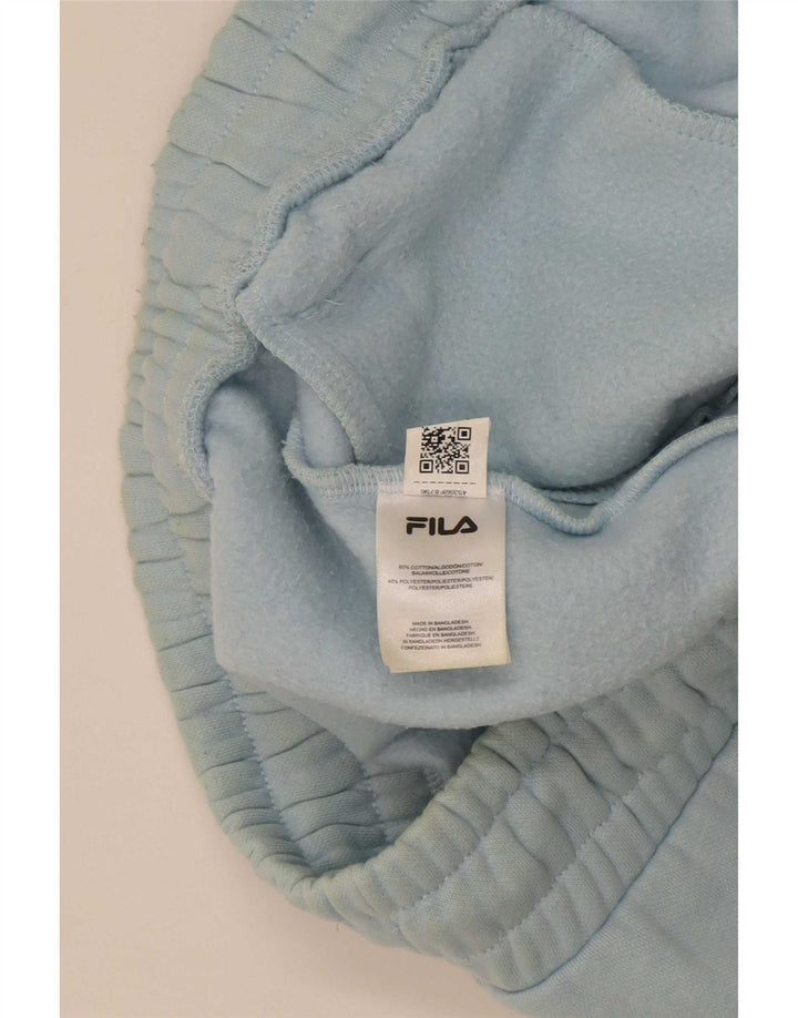 Pantaloni scurți sport Fila pentru bărbați, albastru mediu, bumbac