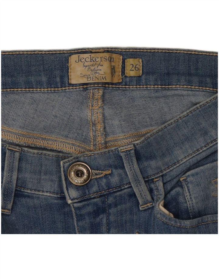 Blugi Jeckerson Bootcut pentru femei W26 L31 Bumbac albastru