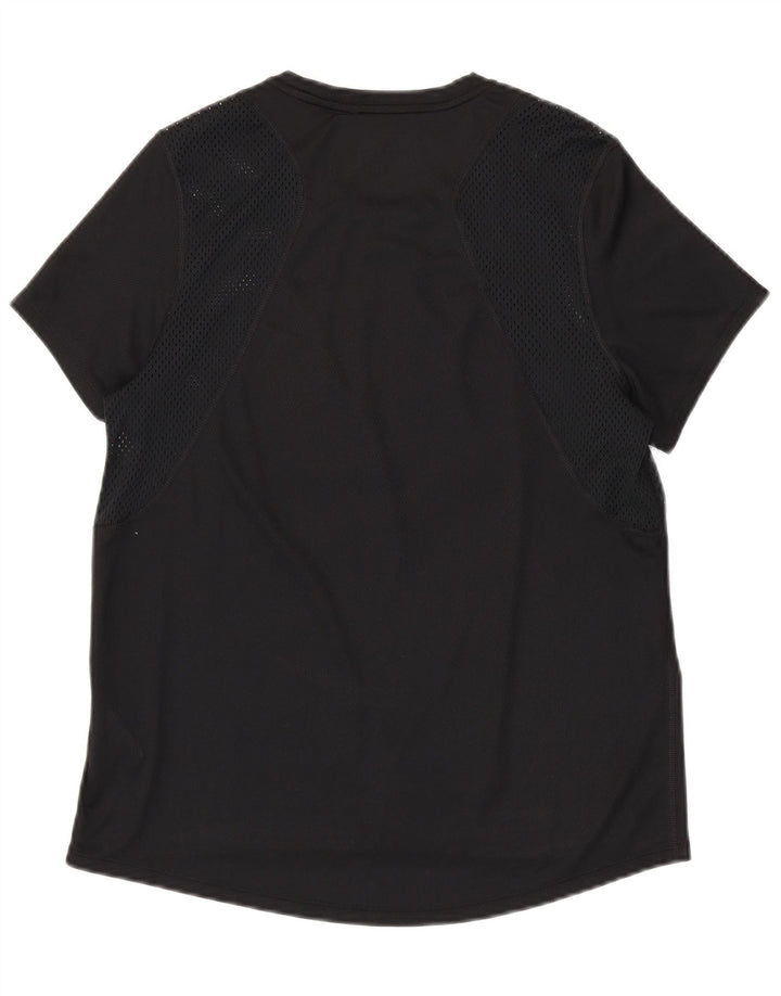 Tricou pentru femei Dri Fit NIKE Top UK 14 Poliester mediu negru