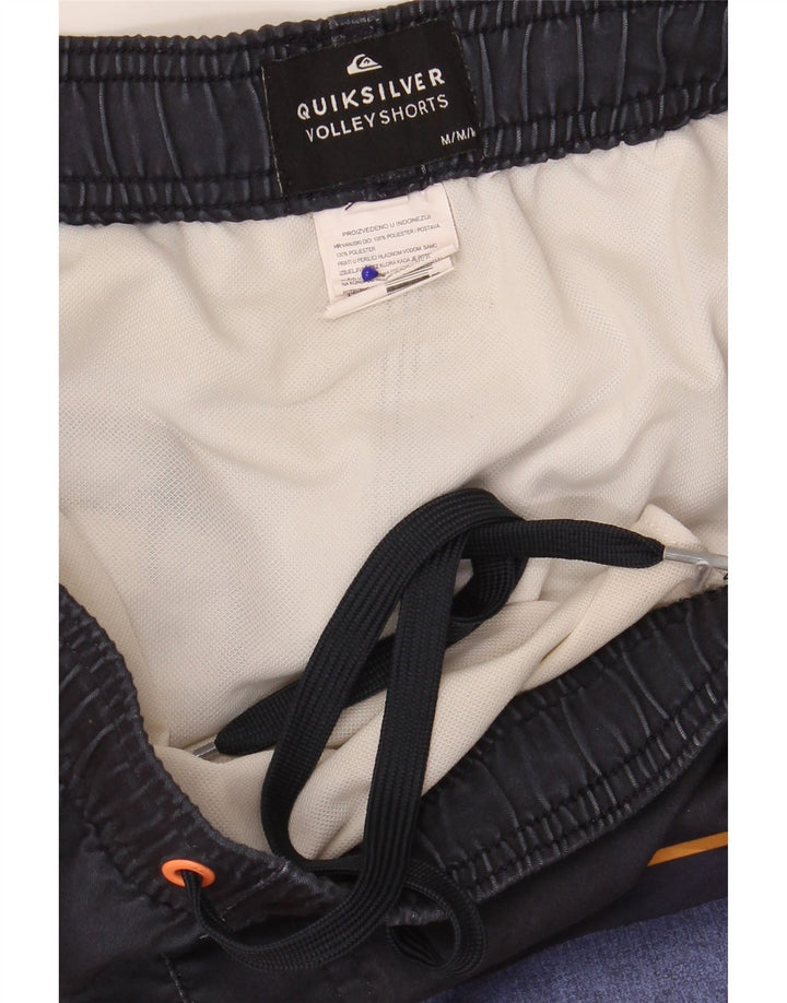 Pantaloni scurți de înot grafic Quiksilver pentru bărbați, medii, multicolori, în dungi