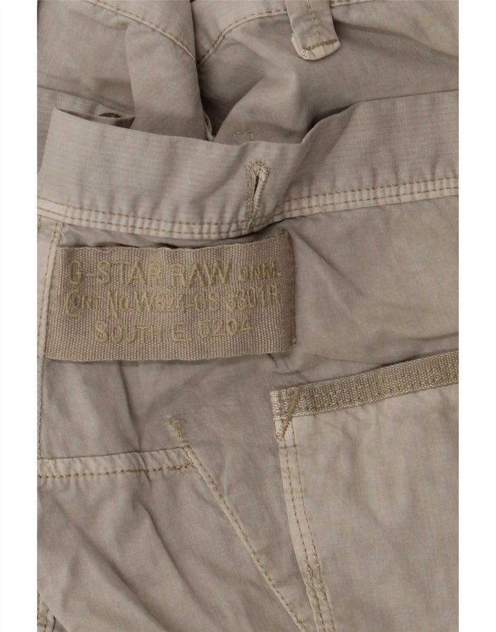 Pantaloni cargo drepti pentru bărbați G-Star W32 L30 gri