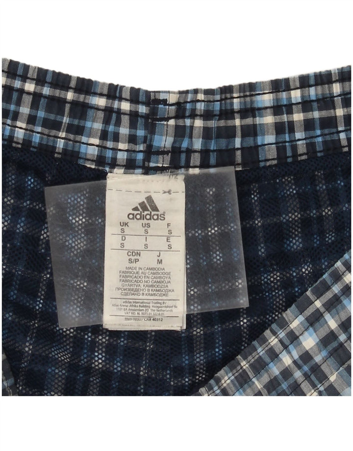 Pantaloni scurți de înot Adidas pentru bărbați, poliester mici, albastru