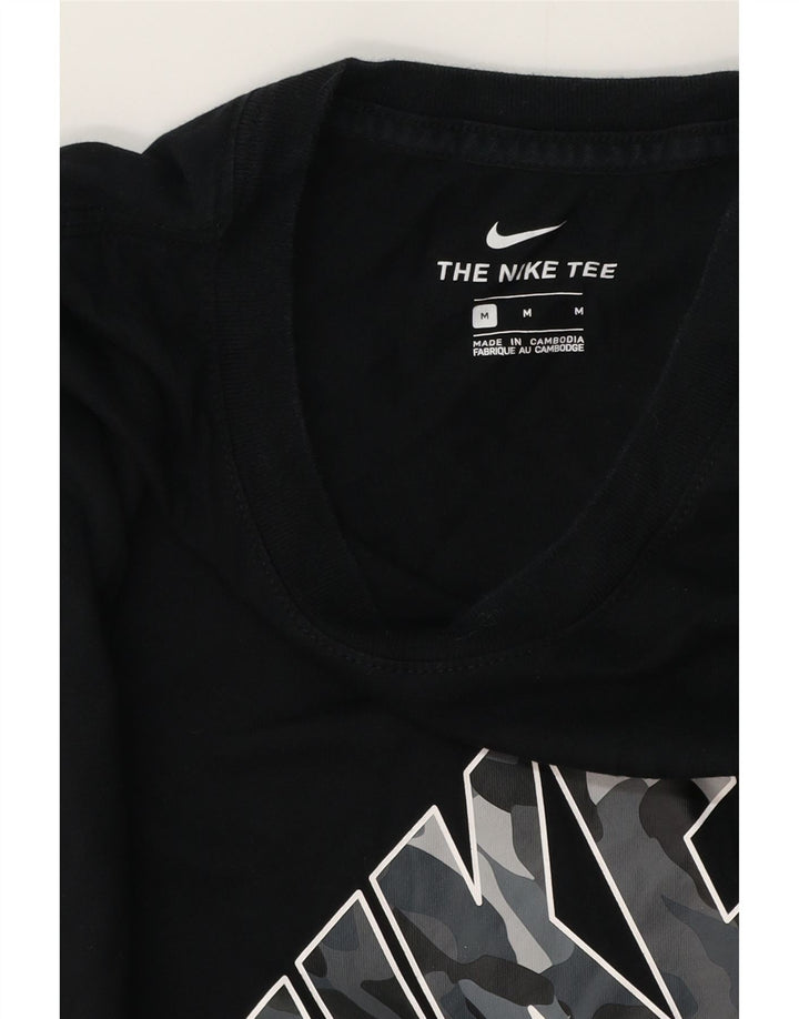 Tricou grafic pentru bărbați Nike Top Mediu Negru