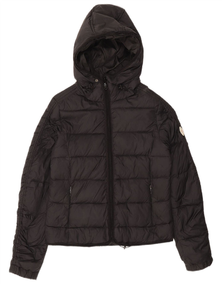 Jachetă căptușită cu glugă pentru femei Replay UK 12 Medium Black