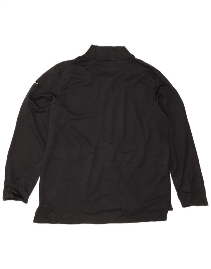 Jachetă de trening pentru bărbați Nike Dri Fit, XL, poliester negru