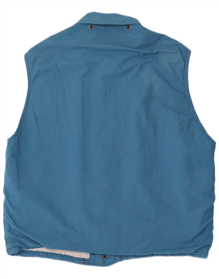 Gilet grafic pentru bărbați Carrera UK 42 XL, albastru, poliester color bloc