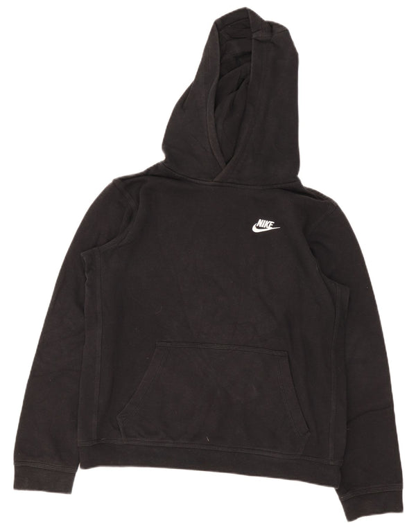 Pulover Nike pentru băieți 13-14 ani XL bumbac negru