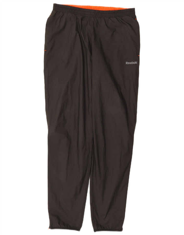 Pantaloni de trening pentru bărbați Reebok Pantaloni de jogging, poliester mediu negru