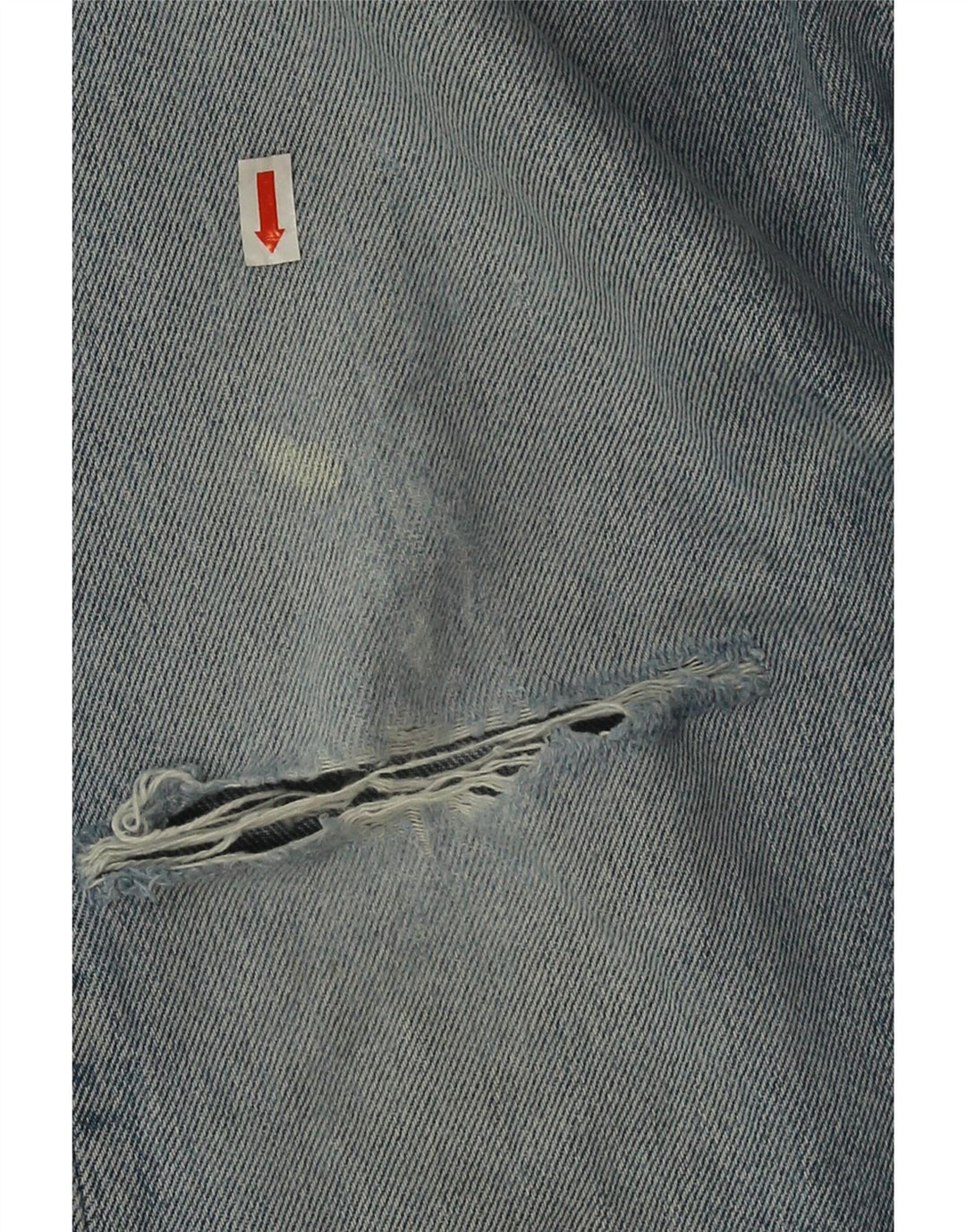 Blugi drepți distressed 501 Levi's pentru bărbați L32 L27 Bumbac albastru