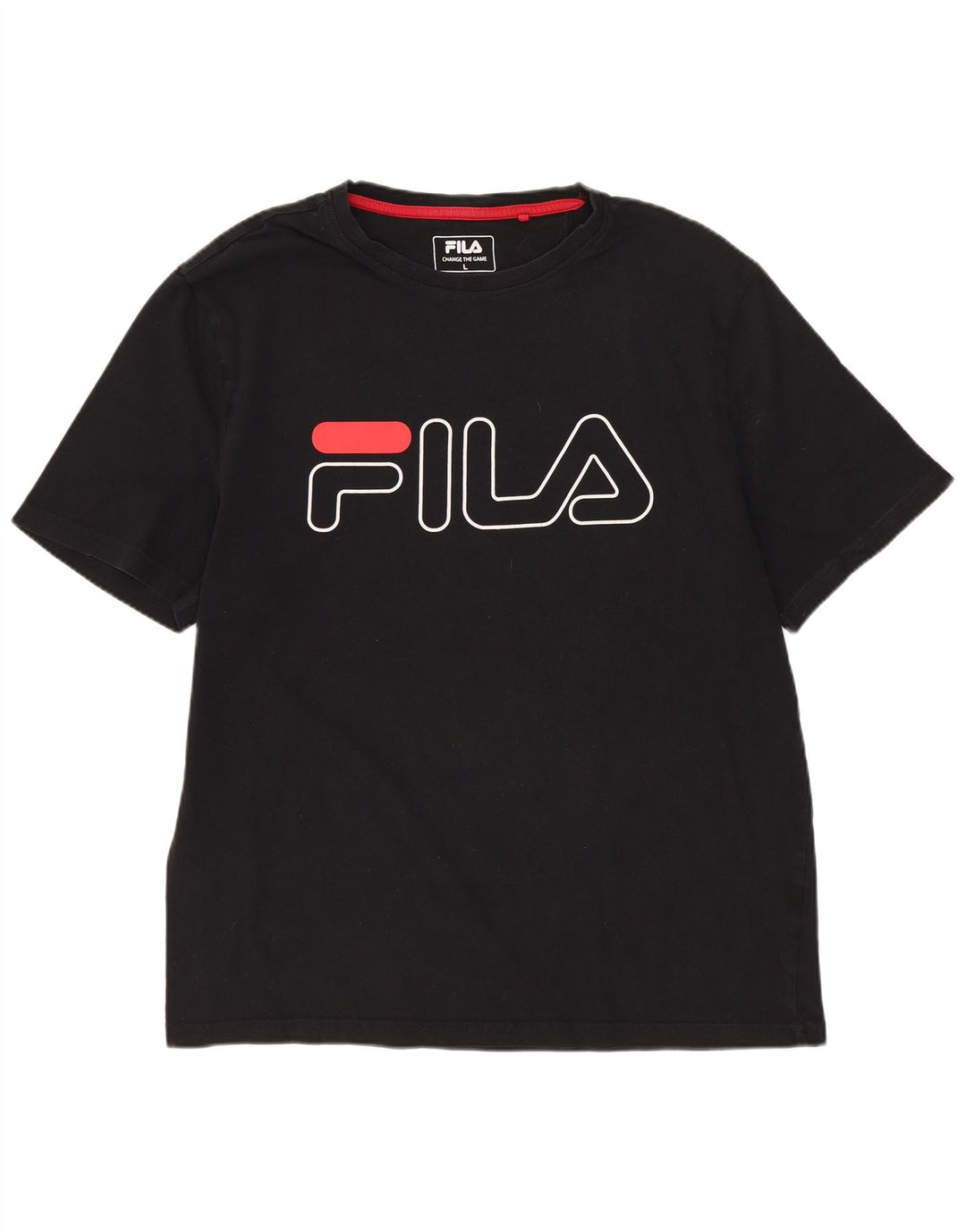 Tricou grafic pentru bărbați FILA Top mare negru