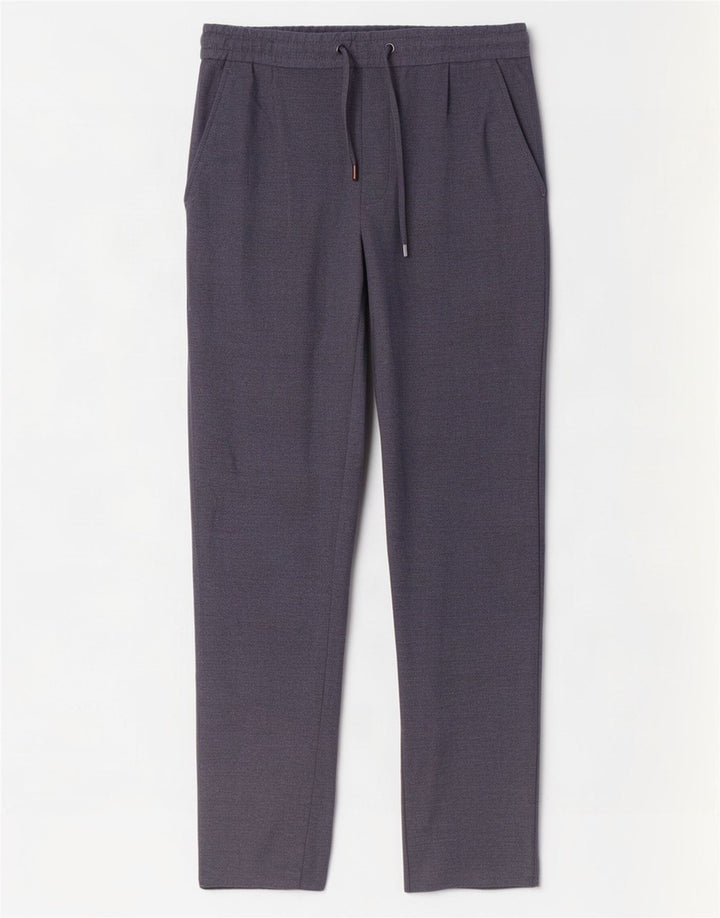 Pantaloni chino slim pentru bărbați Zara Mici L30 L30 Poliester bleumarin