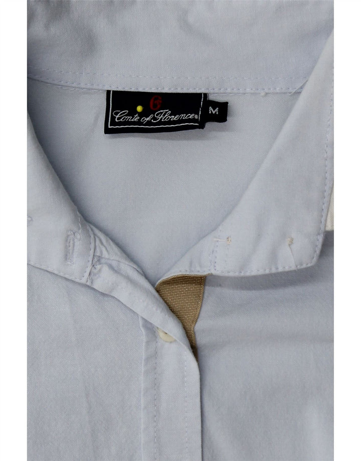 Cămașă pentru femei CONTE OF FLORENCE UK 12 Bumbac albastru mediu