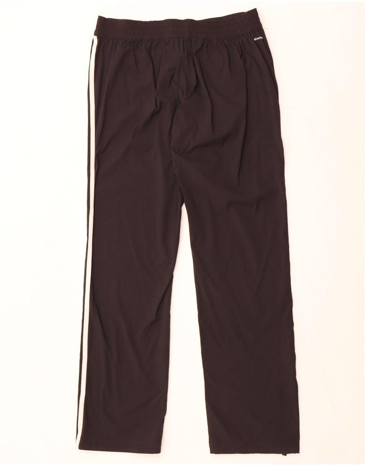Pantaloni de trening Adidas Climalite pentru femei UK 12 Poliester mediu negru