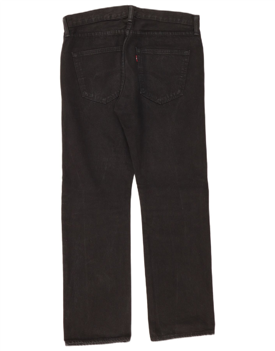Blugi drepti pentru bărbați Levi's W32 L30 bumbac negru