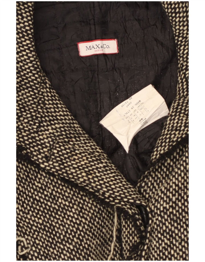 MAX & CO. Palton pentru femei UK 8 Small Negru Poliester