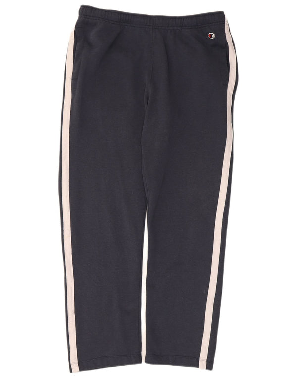Pantaloni de trening Champion pentru femei UK 20 2XL, albastru bleumarin, bumbac color bloc