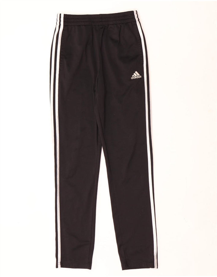 Pantaloni de trening Adidas pentru baieti 12-13 ani mari negri