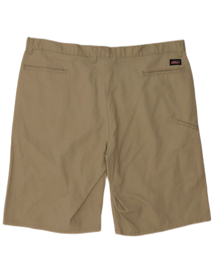 DICKIES Mens Cargo Shorts W42 2XL Beige