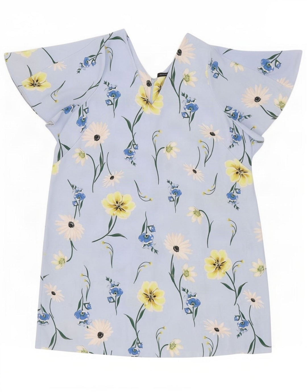 Rochie schimbătoare pentru femei Marks & Spencer UK 24 4XL Albastru Poliester floral