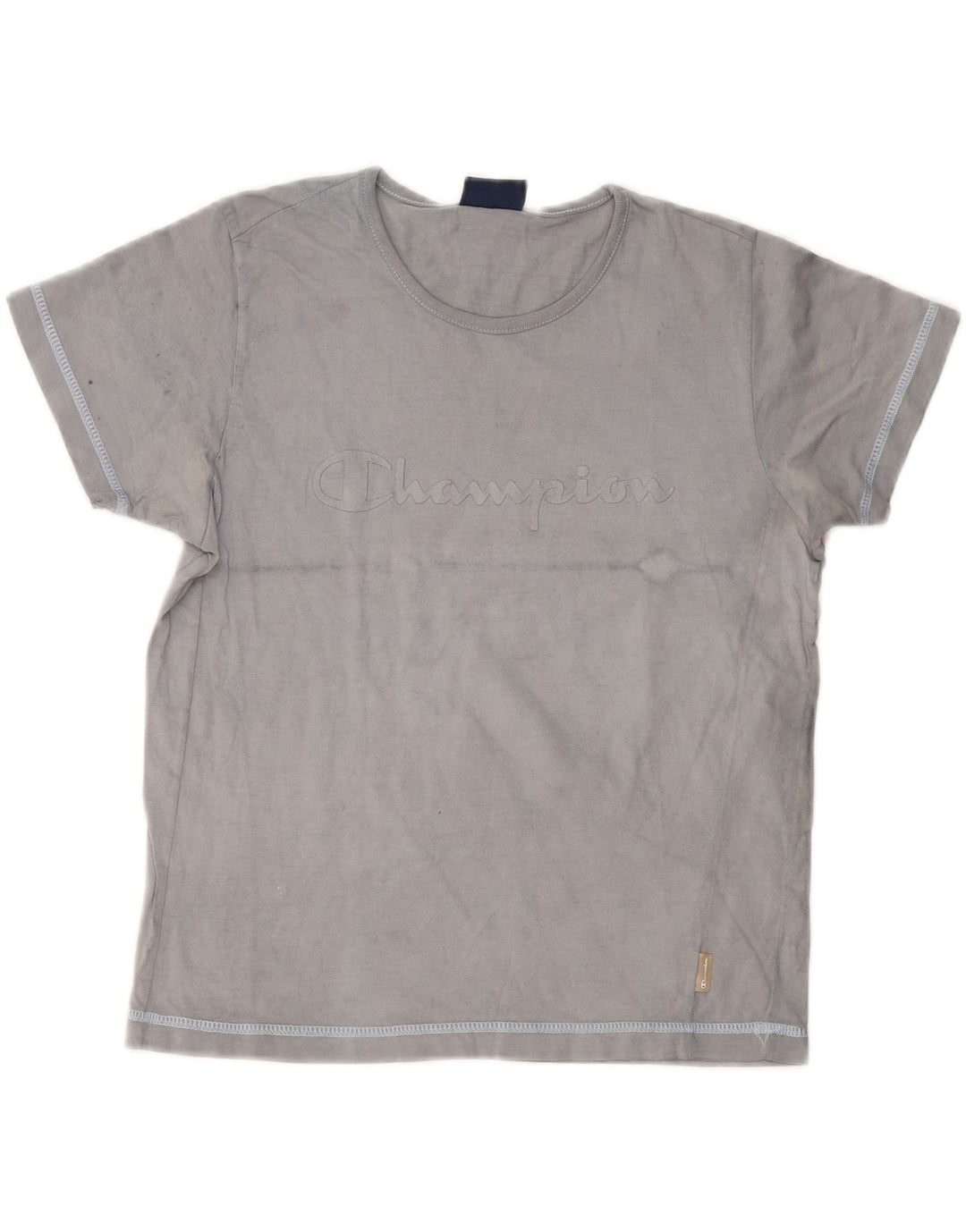 Tricou grafic CHAMPION pentru femei Top UK 10 mic Bumbac bleumarin