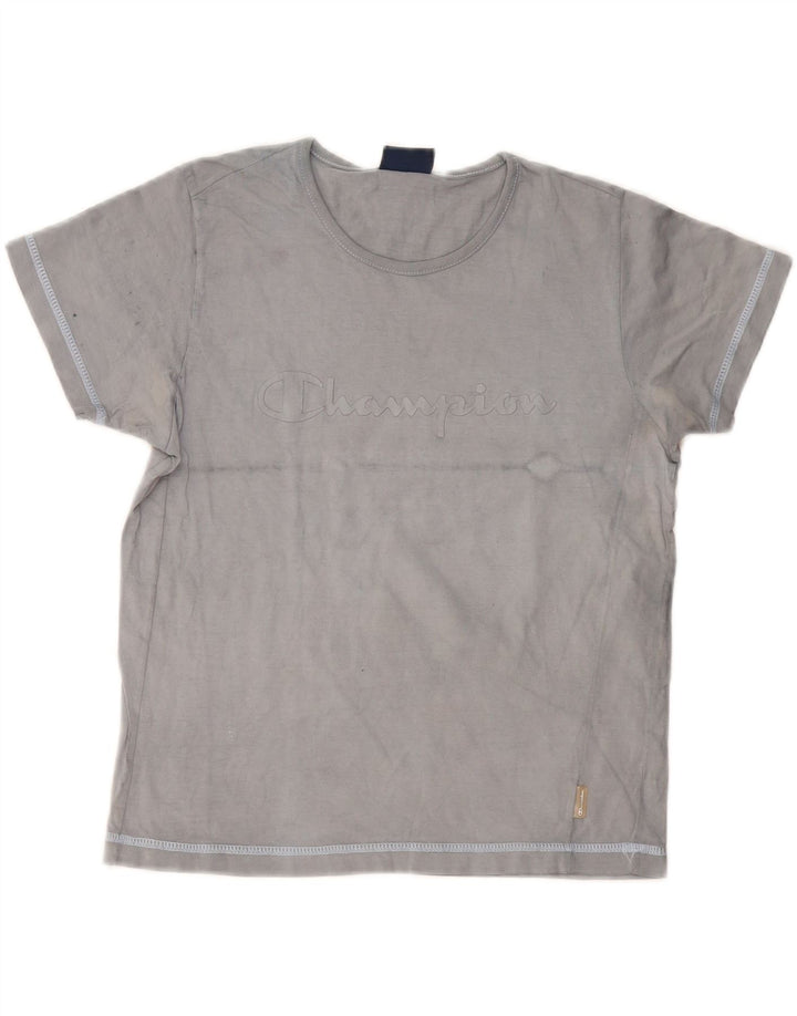 Tricou grafic CHAMPION pentru femei Top UK 10 mic Bumbac bleumarin