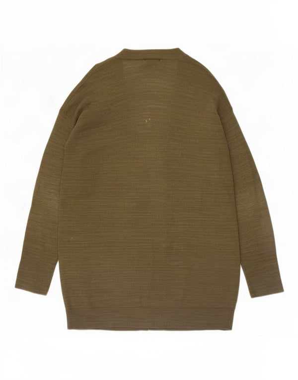Pulover cardigan deschis pentru femei Massimo Dutti UK 14 Medium Khaki