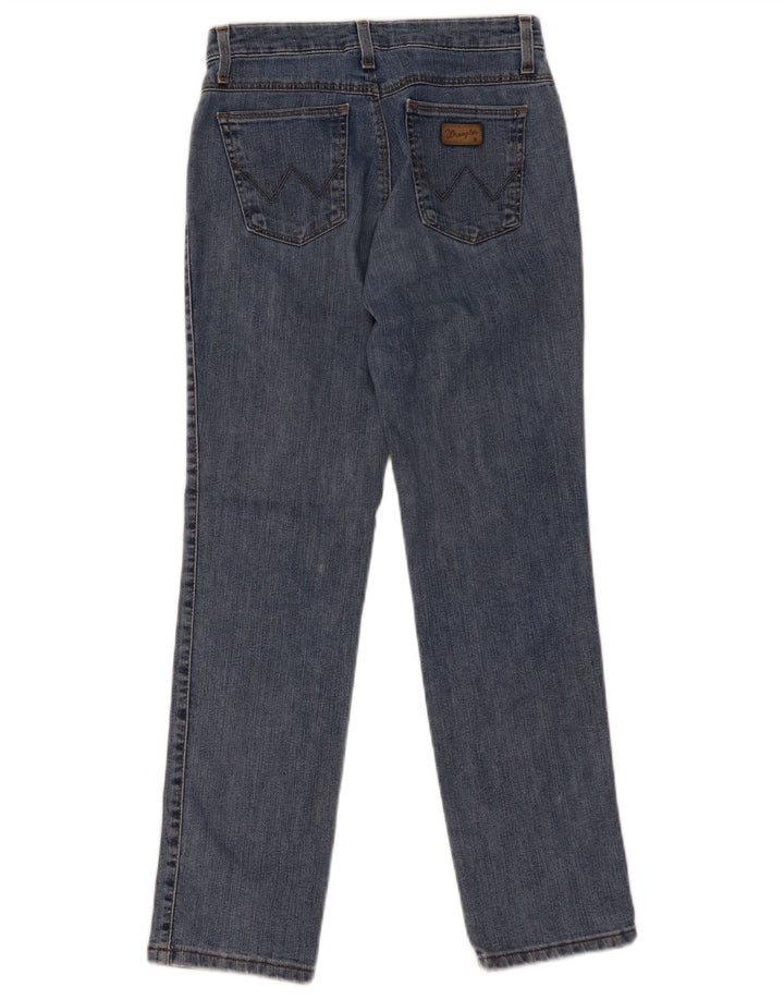 WRANGLER Blugi drepti pentru femei W28 L28 Bumbac albastru