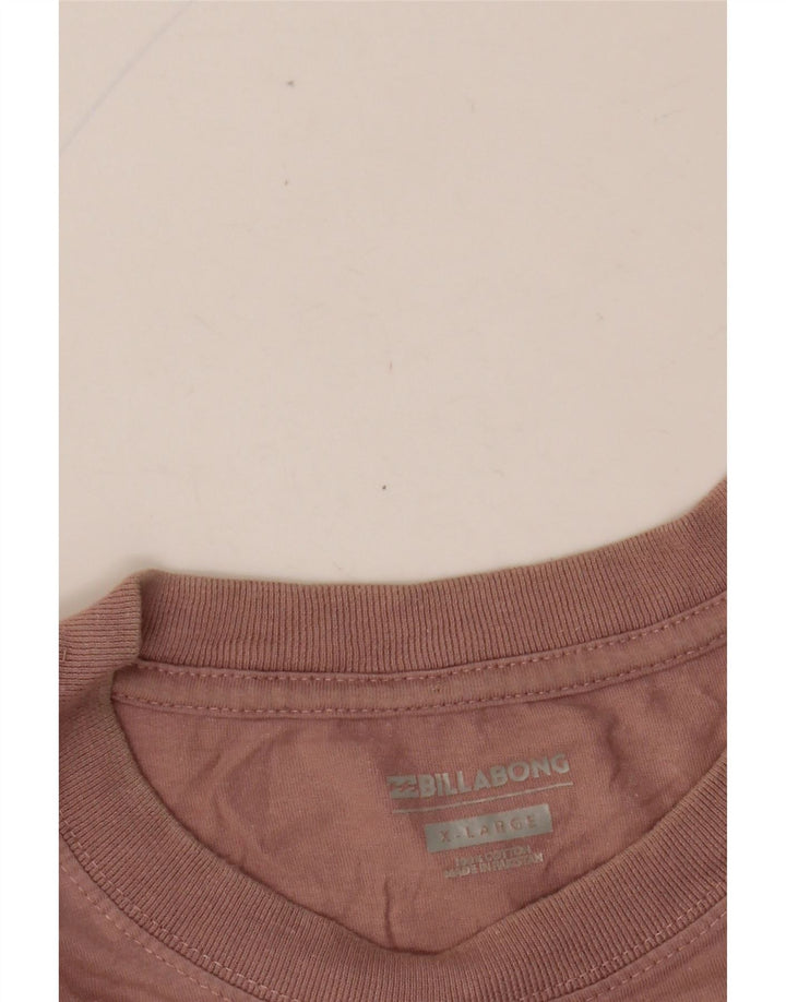 Tricou grafic pentru bărbați BILLABONG Top XL roz floral