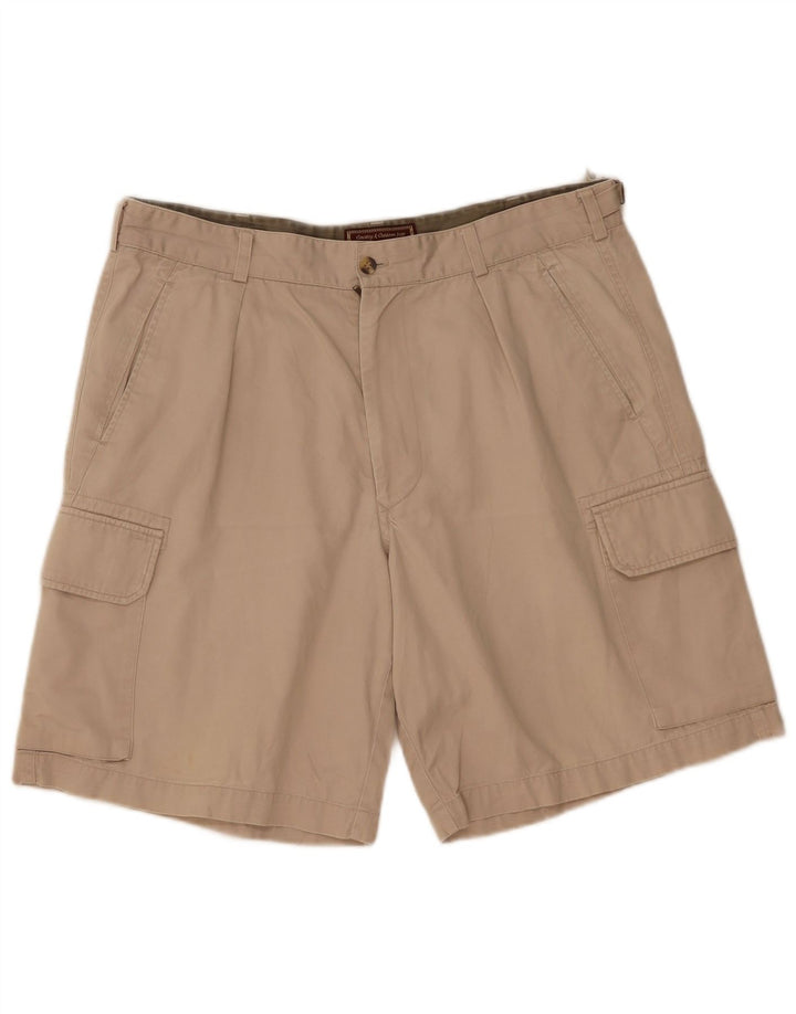 Pantaloni scurți cargo Marlboro Classics pentru bărbați EU 54 2XL W36 Bej