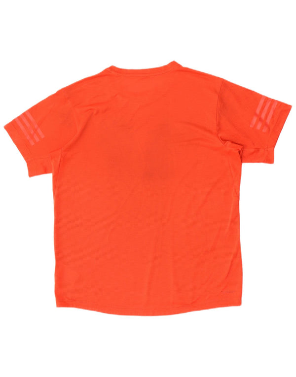 Tricou Adidas Climacool pentru bărbați Top Medium Red Poliester