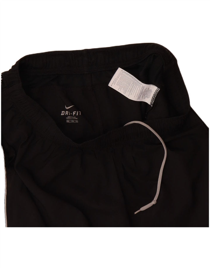 NIKE Mens Sport Shorts 2XL Black Polyester