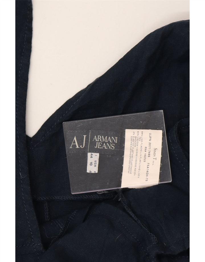ARMANI JEANS Rochie de damă fără mâneci teacă IT 44 Medium Bleumarin In