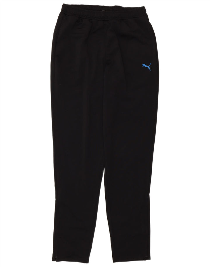 Pantaloni de trening Puma pentru baieti 15-16 ani poliester negru
