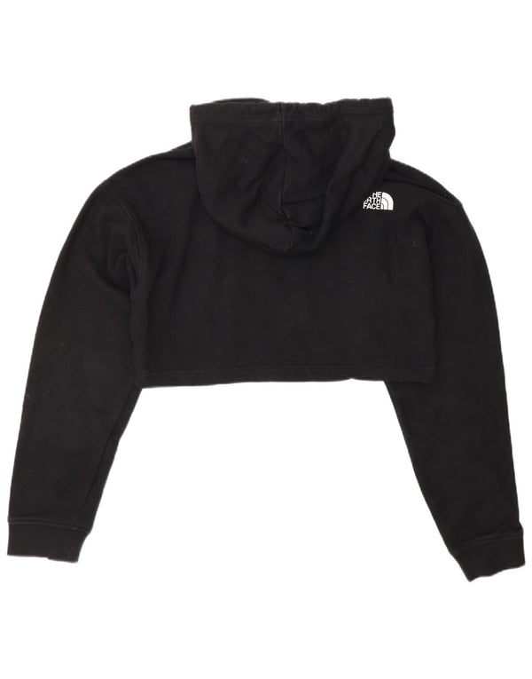 The NORTH FACE Jumper oversized Crop Graphic pentru femei UK 6 XS Negru