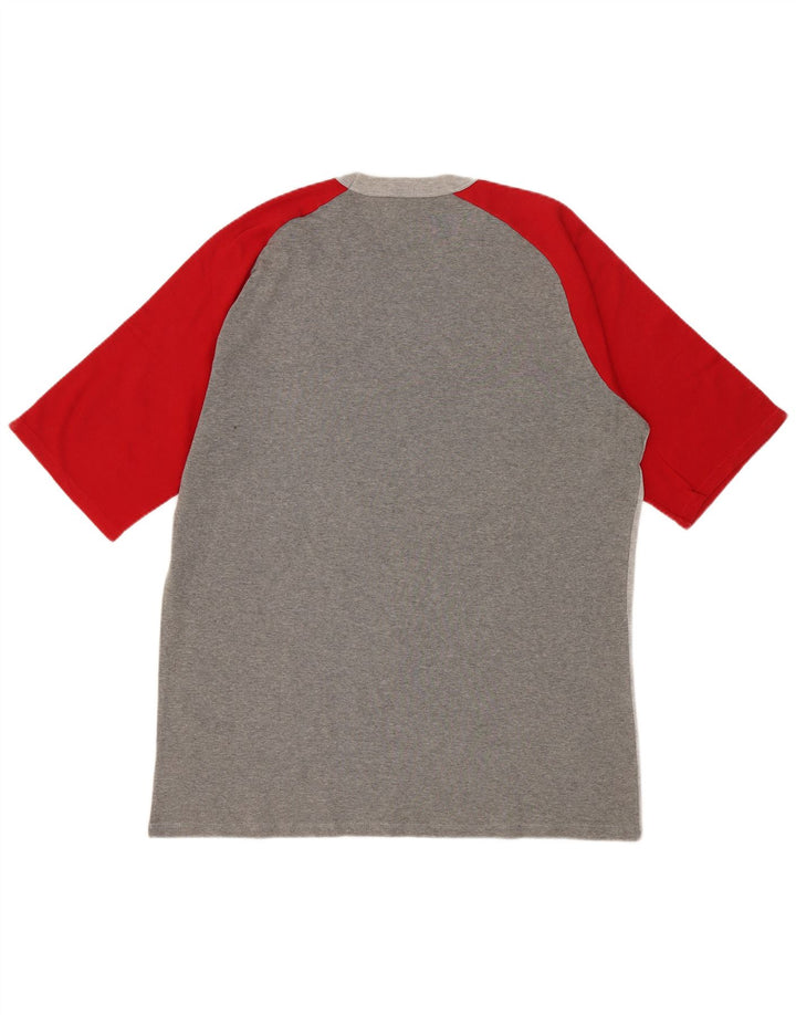 Tricou pentru bărbați BENETTON Top Medium Gri Colorblock