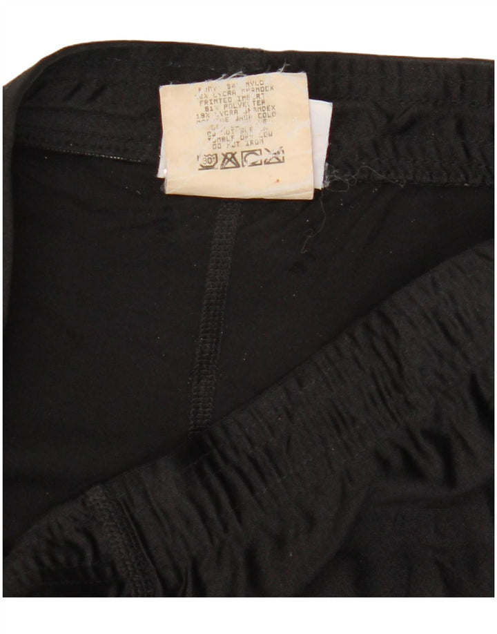 Leggings pentru femei Reebok UK 12 Medium Black Colorblock Poliester