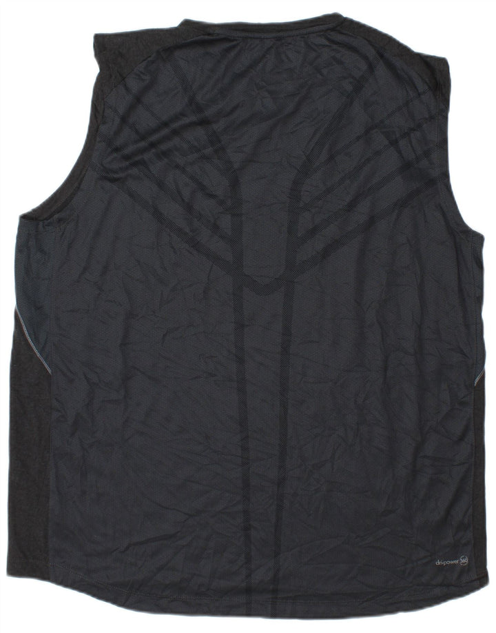 RUSSELL ATHLETIC Vest pentru bărbați Dri-Power Top UK 46/48 XL Poliester gri