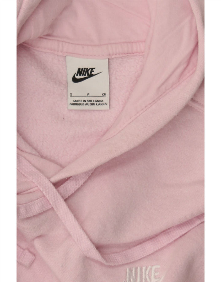NIKE Mens Hoodie Jumper Small Pink Cotton Vintage Nike and Second-Hand Nike from Messina Hembry 