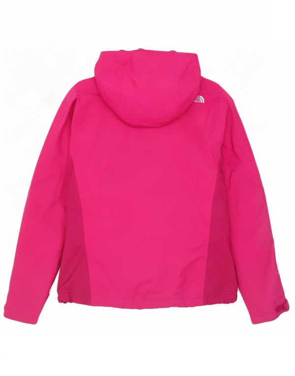 Jachetă de ploaie The North Face pentru femei Hyvent cu glugă UK 14 Medium Pink Poliester