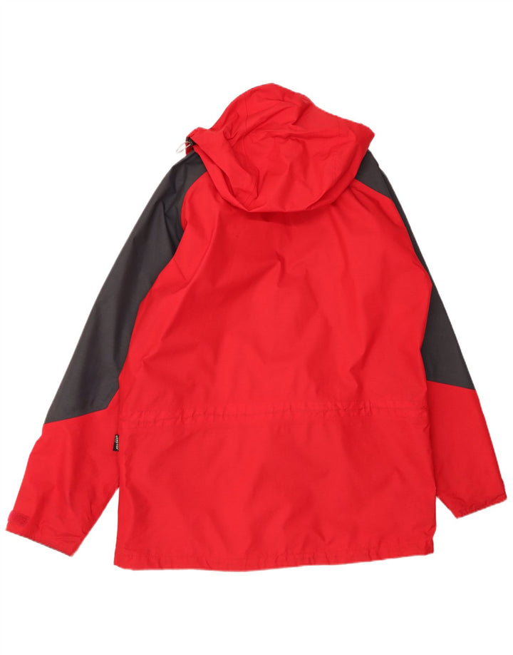 Jachetă de ploaie cu glugă pentru bărbați Berghaus UK 38 Medium Red Colorblock Nylon