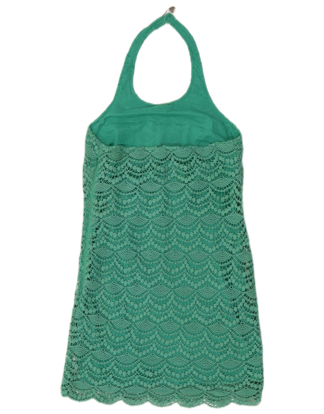 Rochie GUESS pentru femei din dantela, UK 4 XS, bumbac verde