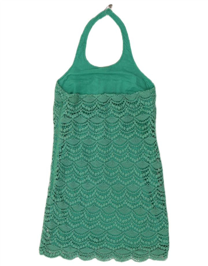 Rochie GUESS pentru femei din dantela, UK 4 XS, bumbac verde