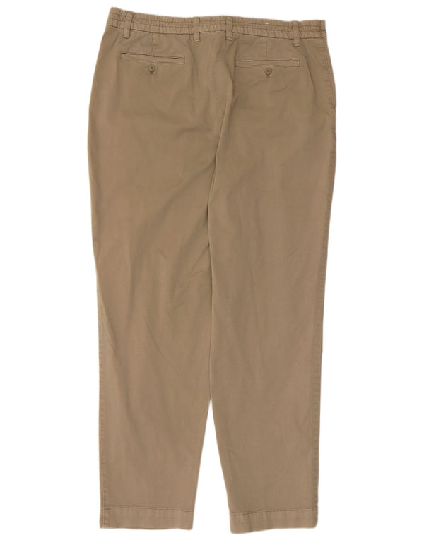 Pantaloni chino conici pentru bărbați ZARA 2XL W36 L31 bumbac bej