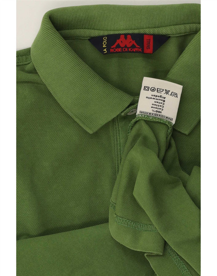 Cămașă polo pentru bărbați Kappa Bumbac verde mic