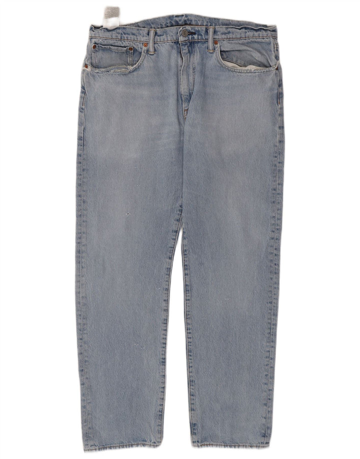 Blugi conici pentru bărbați Levi's 502 W36 L32 Bumbac albastru